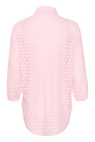 Kaffe KAloren lace shirt pink mist - Online - Mode