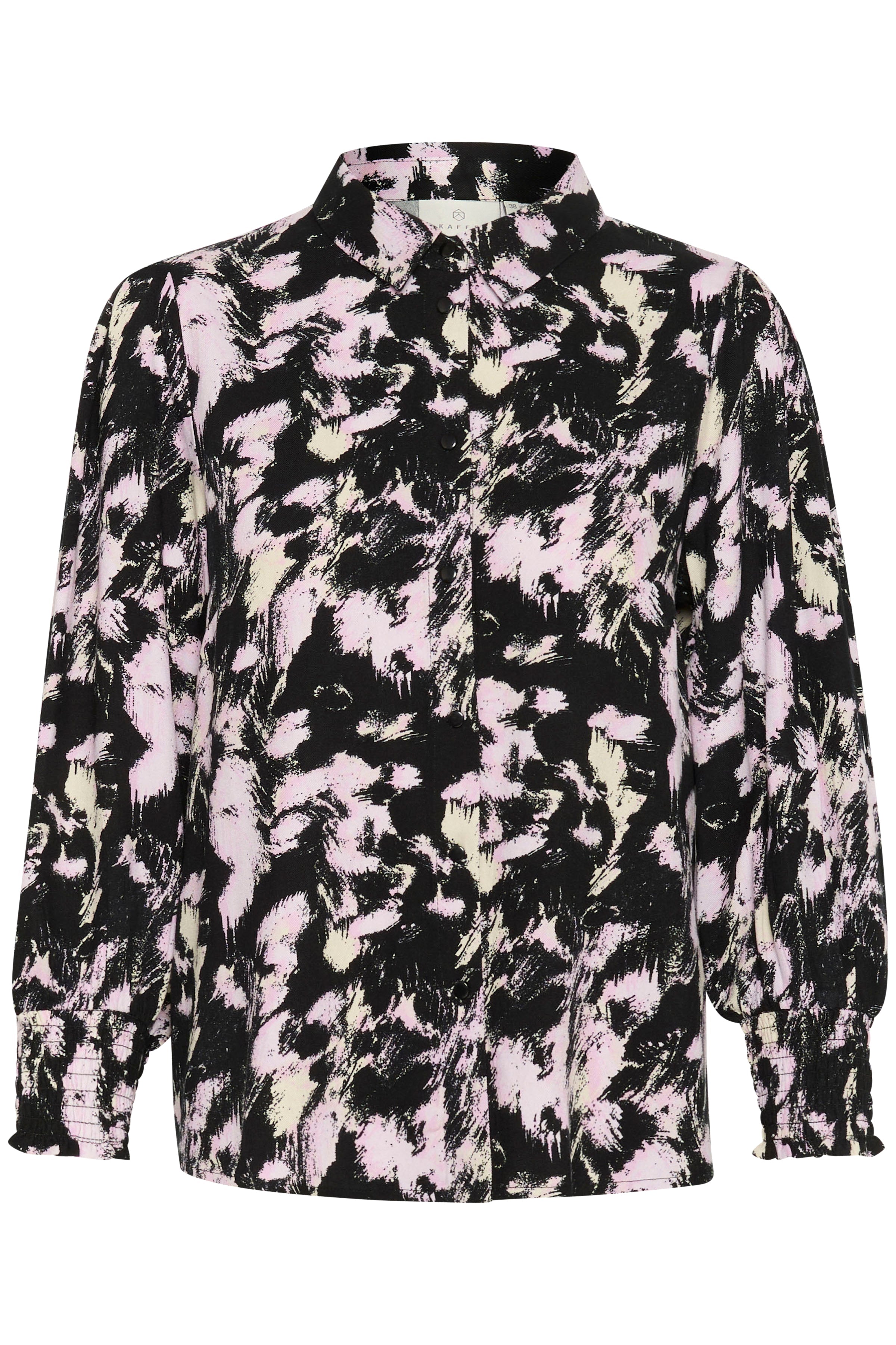Kaffe KAlura shirt black/pink - Online - Mode