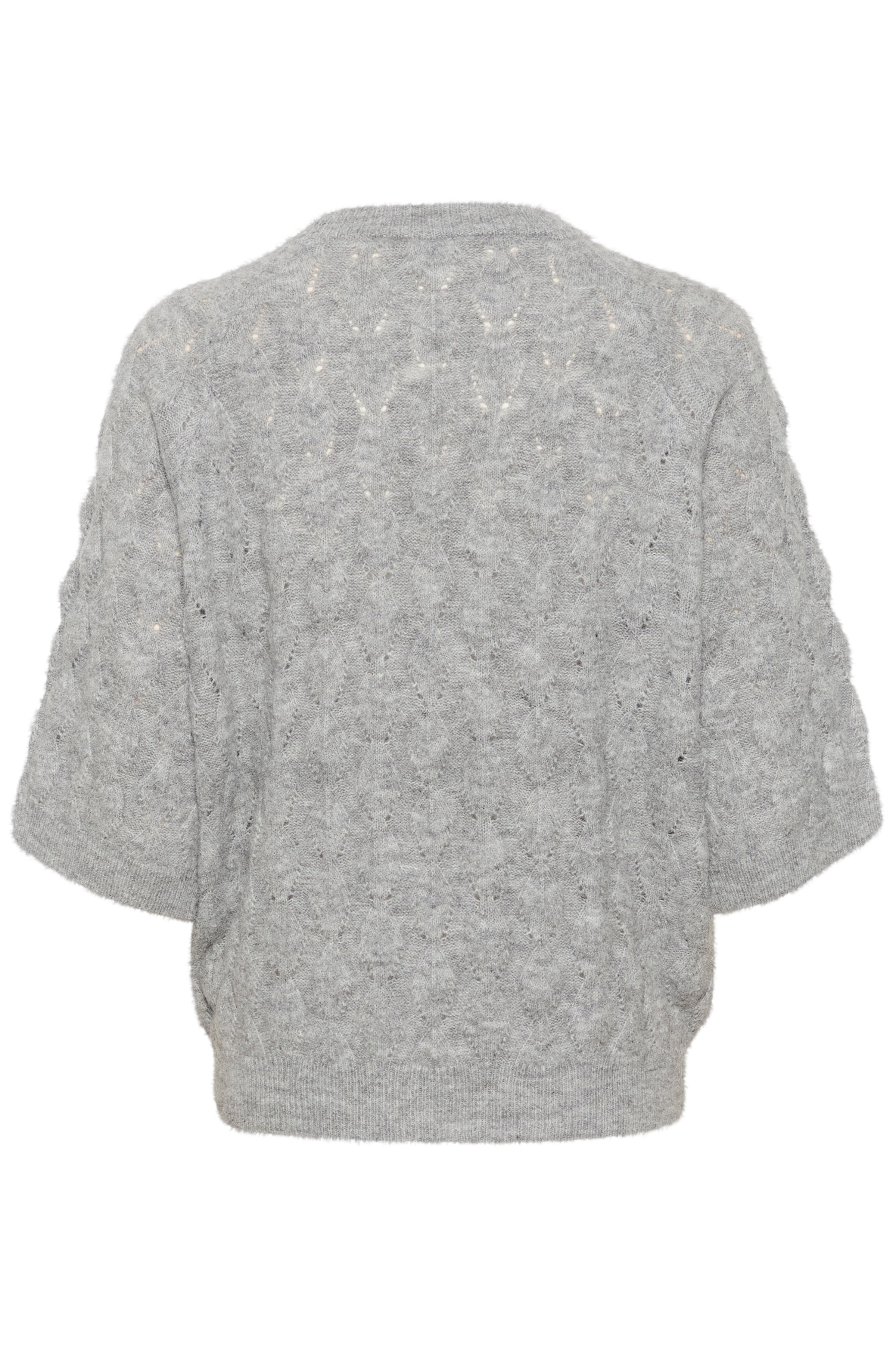 Kaffe KAmalene knit pullover grey melange - Online - Mode