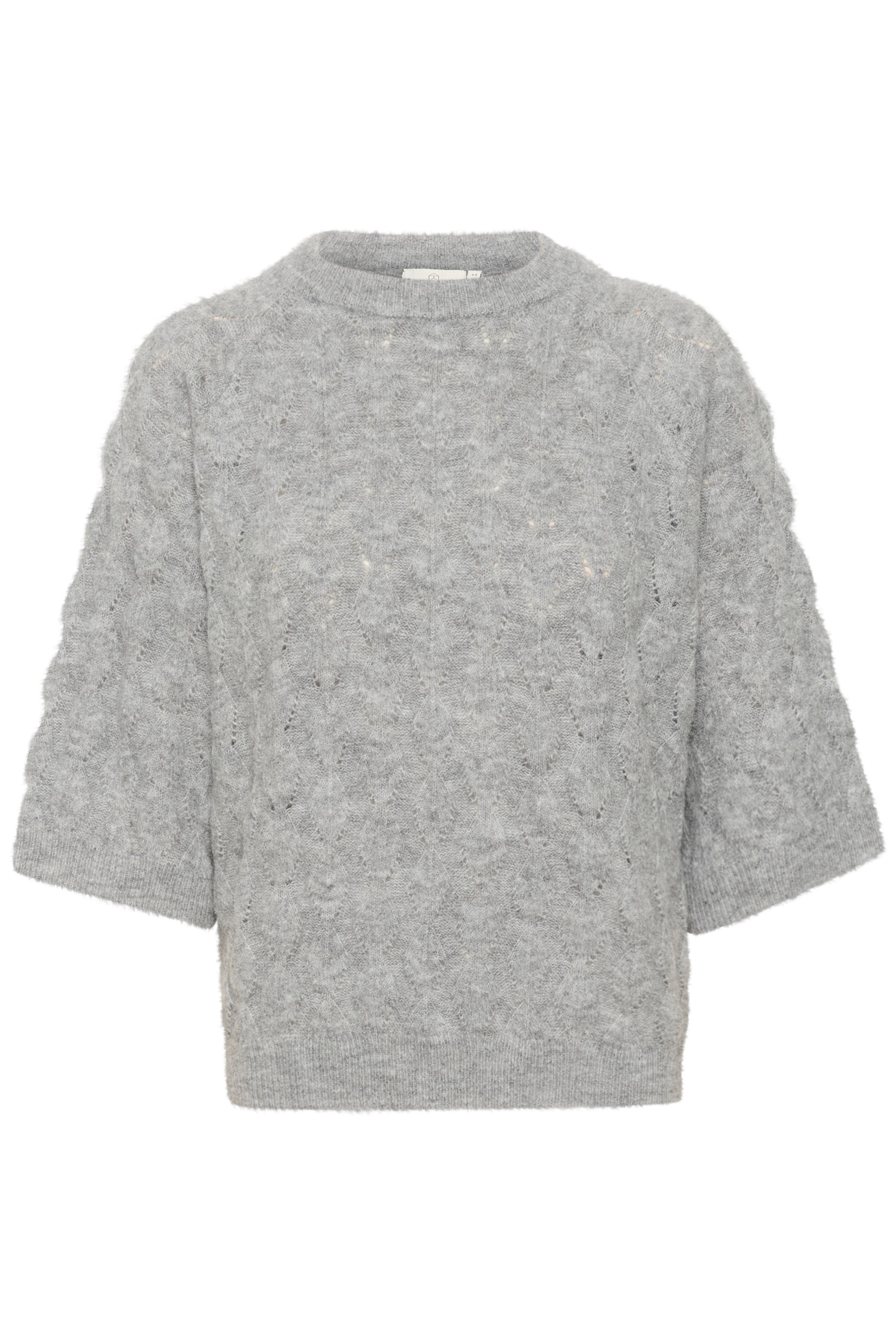Kaffe KAmalene knit pullover grey melange - Online - Mode