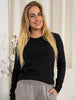 Kaffe KAmarin LS t-shirt black deep