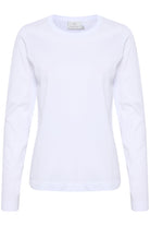 Kaffe KAmarin LS t - shirt optical white - Online - Mode