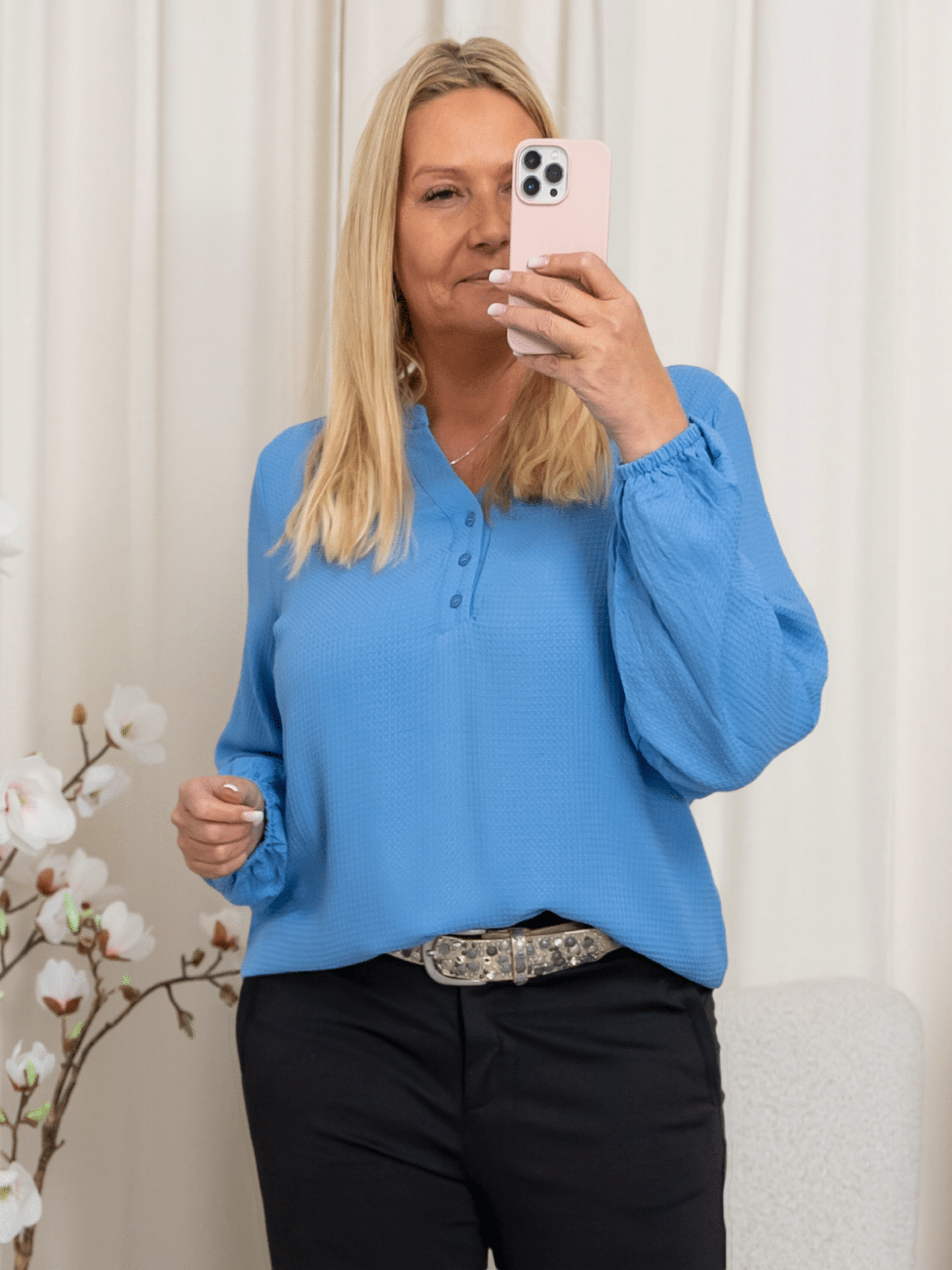 Kaffe KAmathilde blouse ebb and flow - Online - Mode