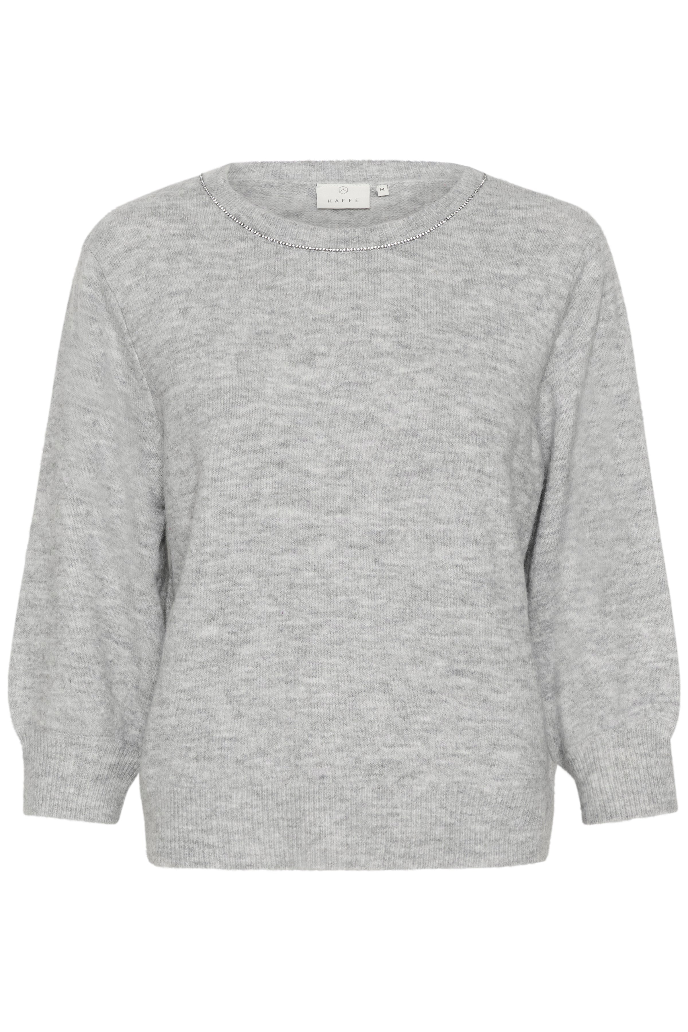 Kaffe KAmeridith pullover grey melange - Online - Mode