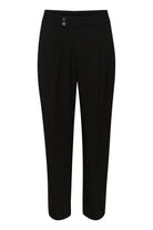 Kaffe KAmerle button pants 7/8 black deep - Online - Mode