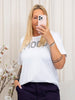 Kaffe KAmolly t-shirt optical white