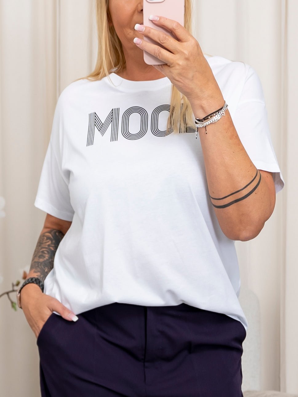 Kaffe KAmolly t-shirt optical white - Online - Mode