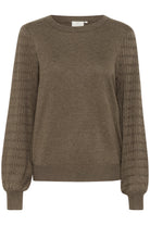 Kaffe KANanna pullover major brown - Online - Mode