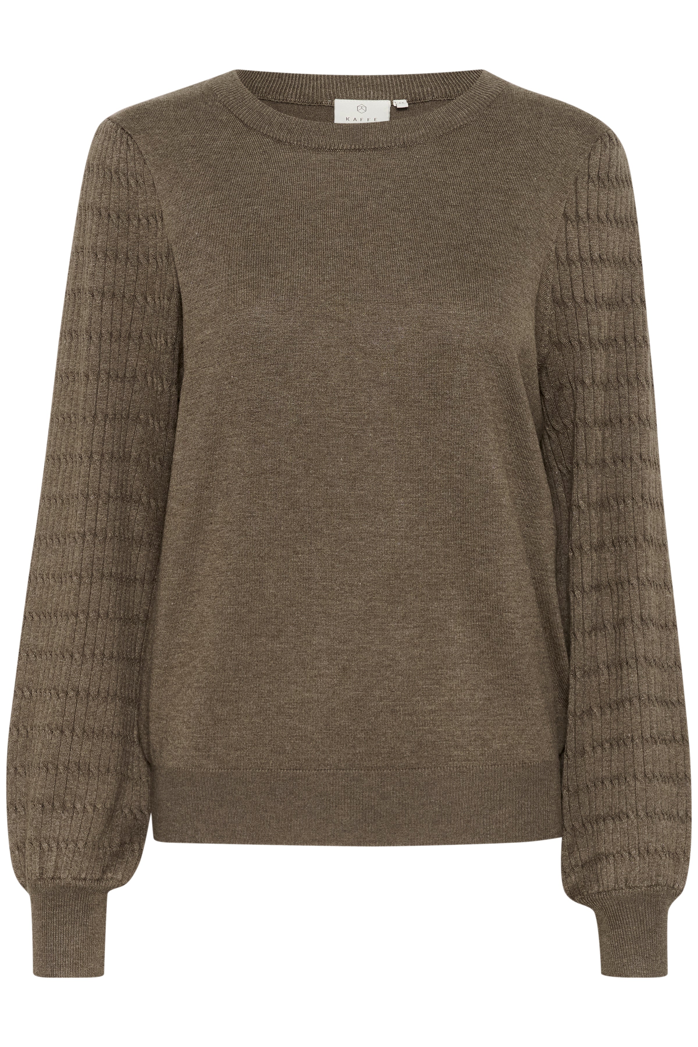 Kaffe KANanna pullover major brown - Online - Mode