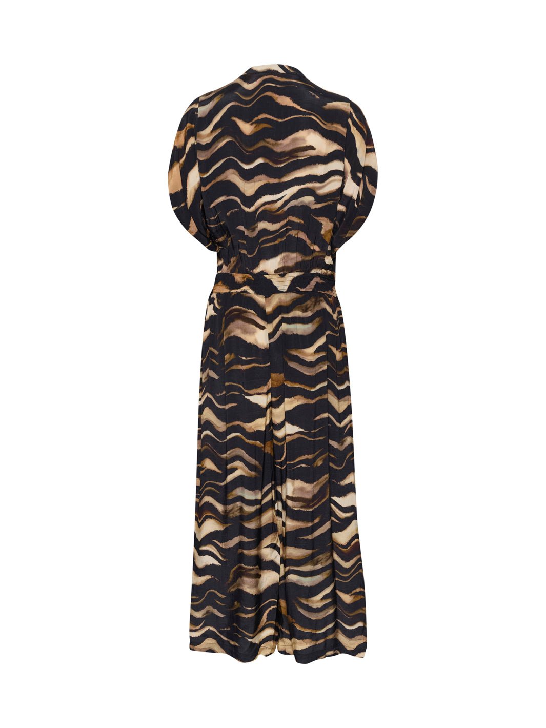 Kaffe KApollie Lia jumpsuit black/brown tiger - Online-Mode