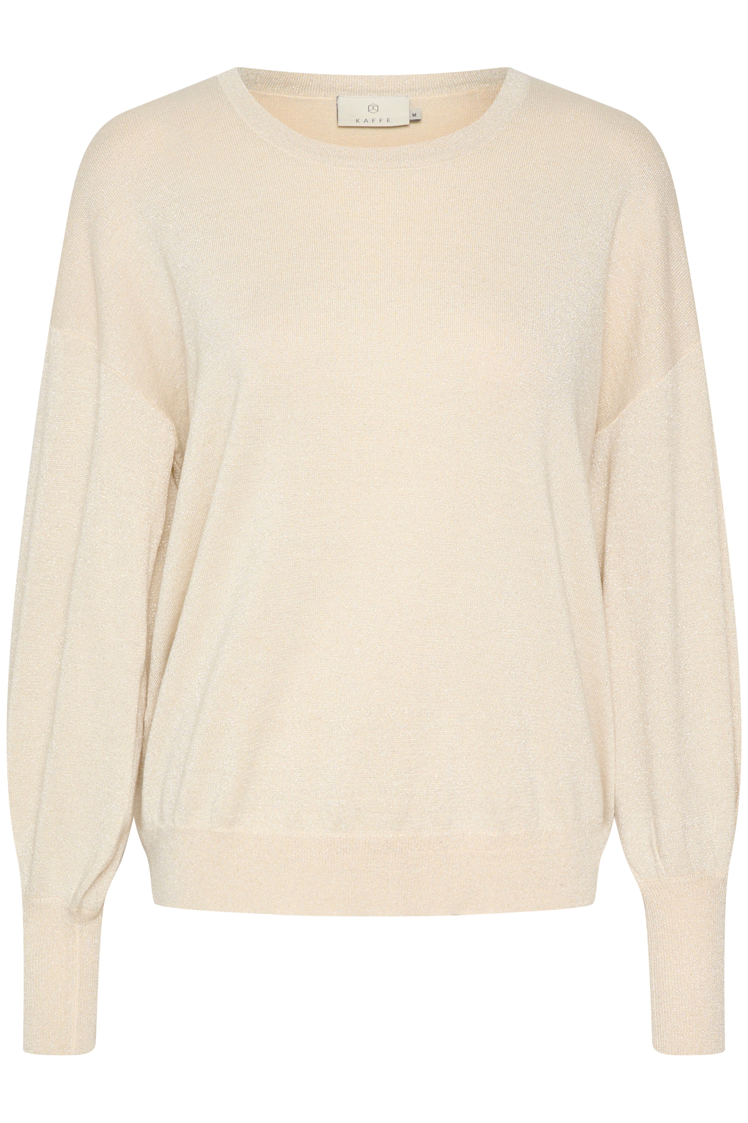 Kaffe KAregina o - neck knit sand dollar - Online - Mode