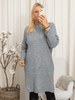 Kaffe KArinya knit dress grey melange