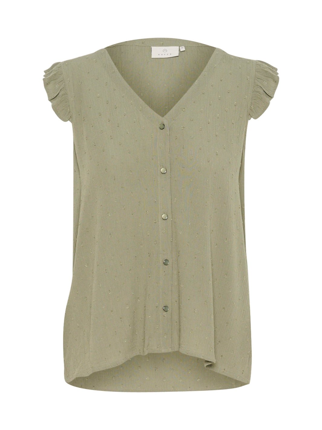 Kaffe KAronna sleeveless shirt vetiver - Online-Mode