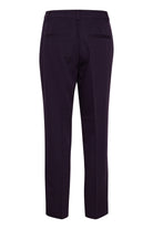 Kaffe KAsakura HW zipper pants dawn purple - Online - Mode