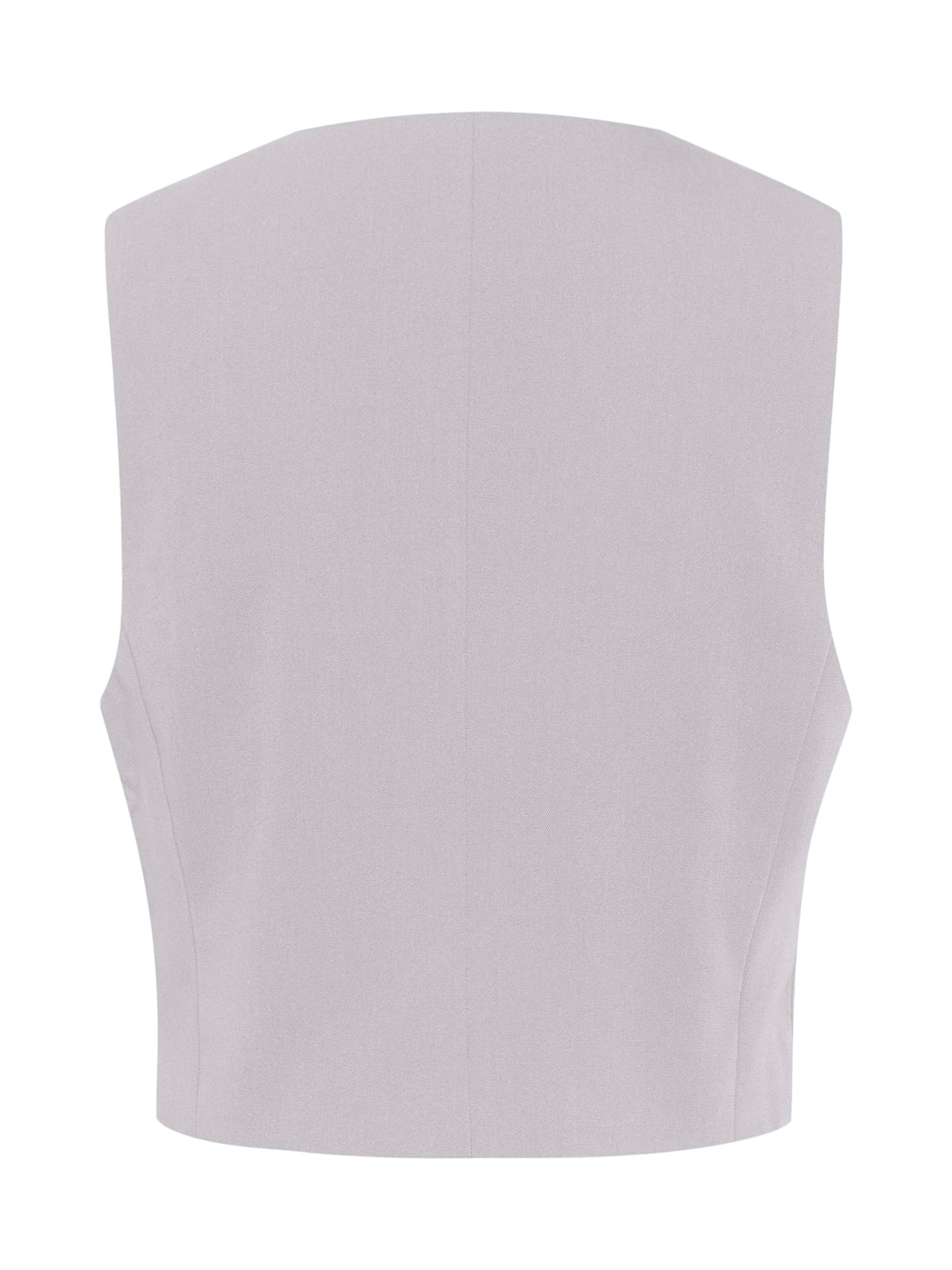 Kaffe KAsakura waistcoat grey melange - Online - Mode