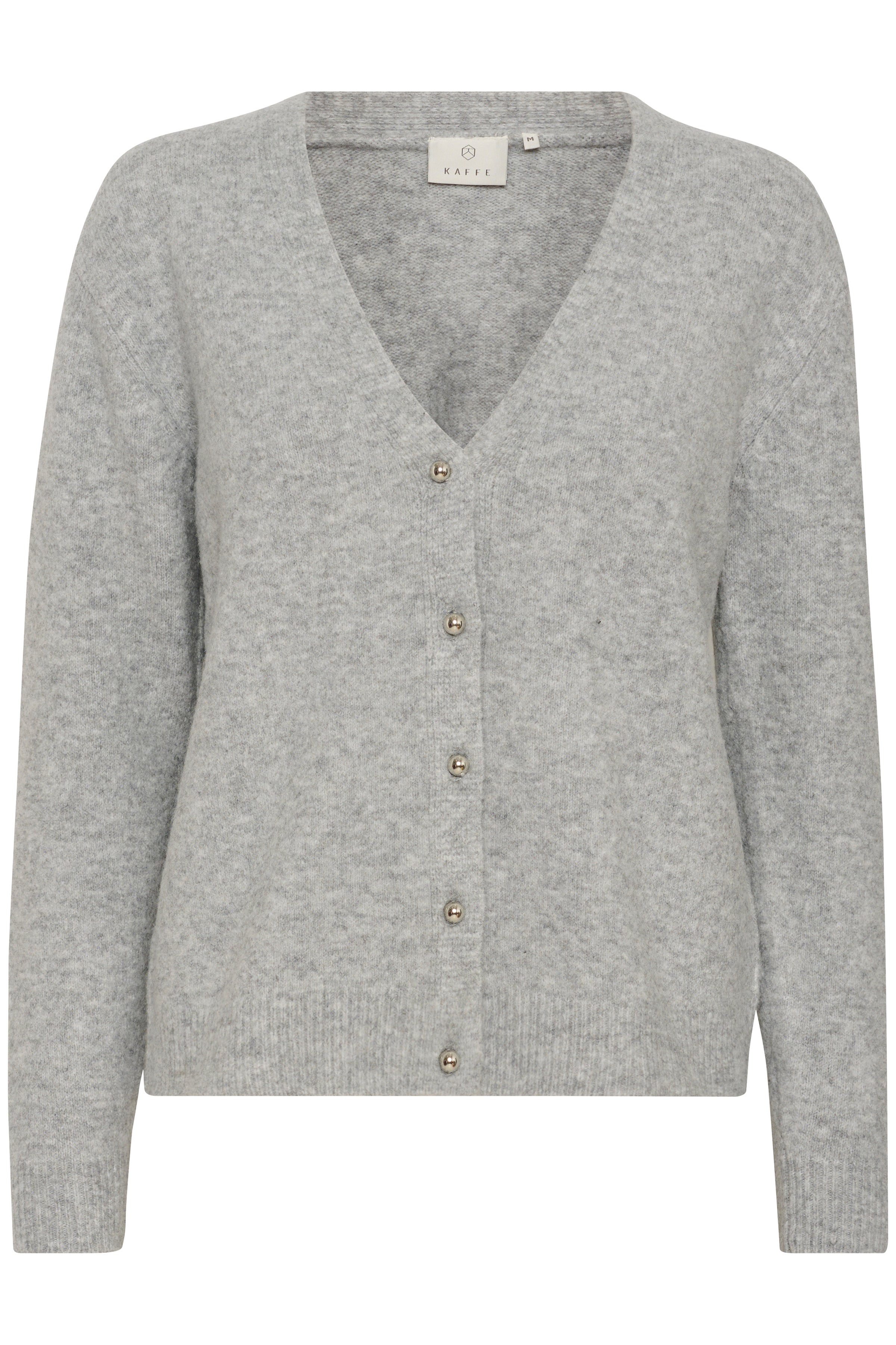 Kaffe KAsylvie cardigan grey melange - Online - Mode