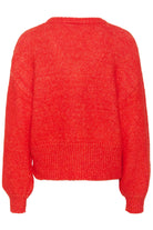 Kaffe KAtrina LS pullover fiery red melange - Online - Mode