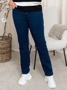 Kaffe KAvicky straight jeans dark blue denim - Online - Mode