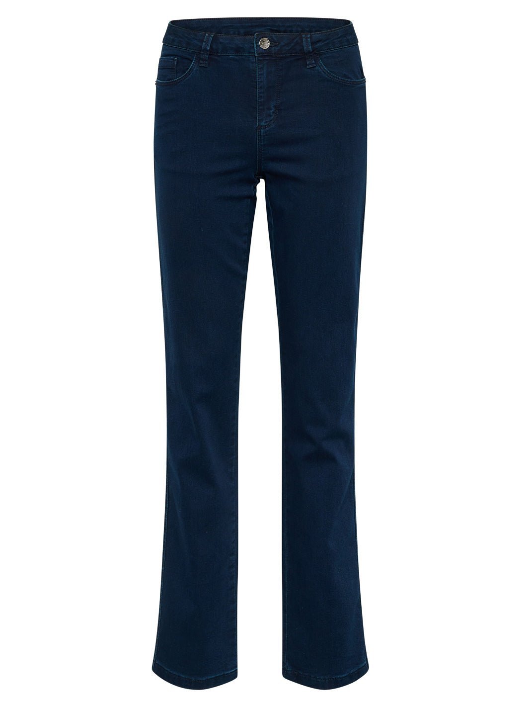 Kaffe KAvicky straight jeans dark blue denim - Online - Mode