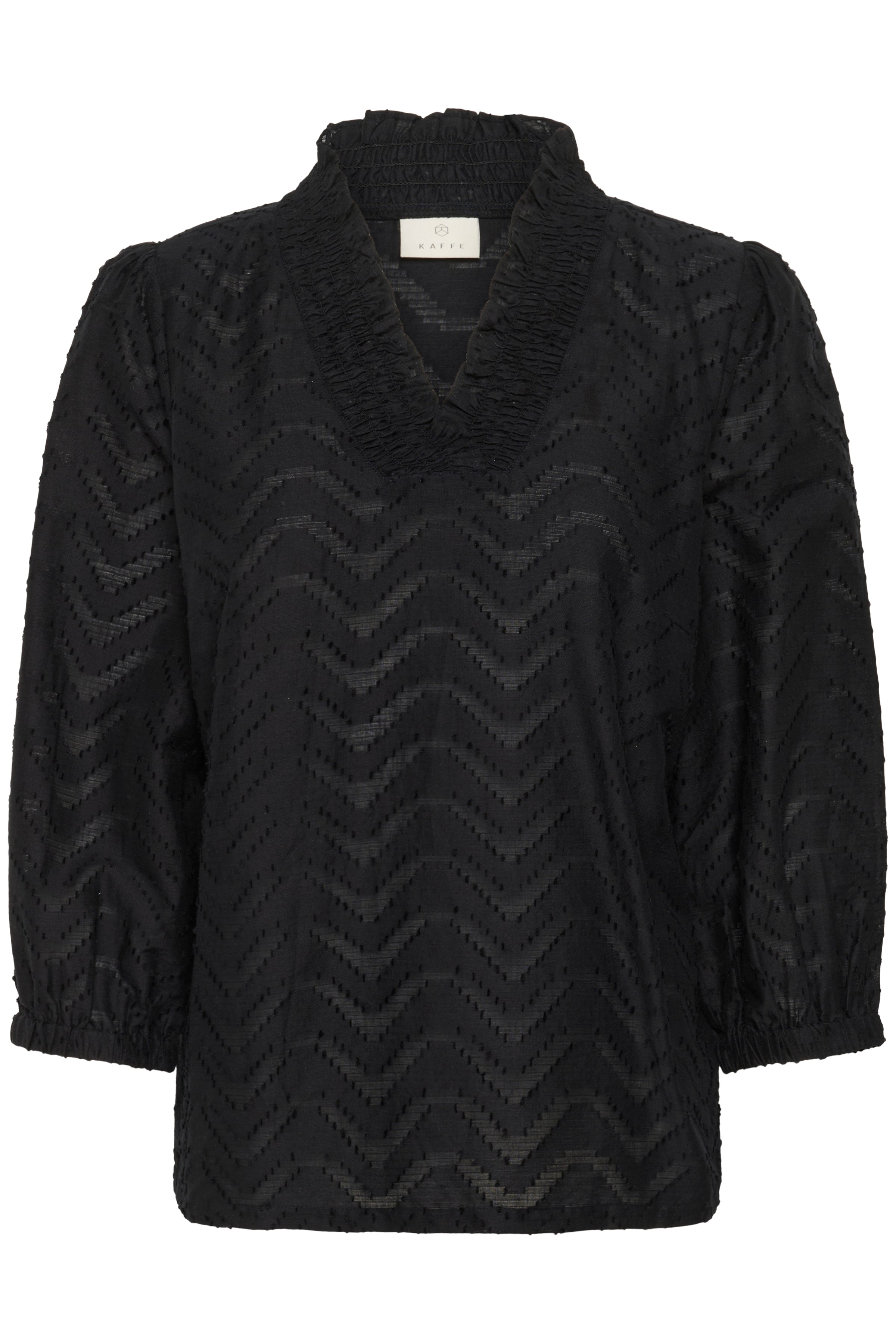 Kaffe KAvictoria blouse black - Online - Mode