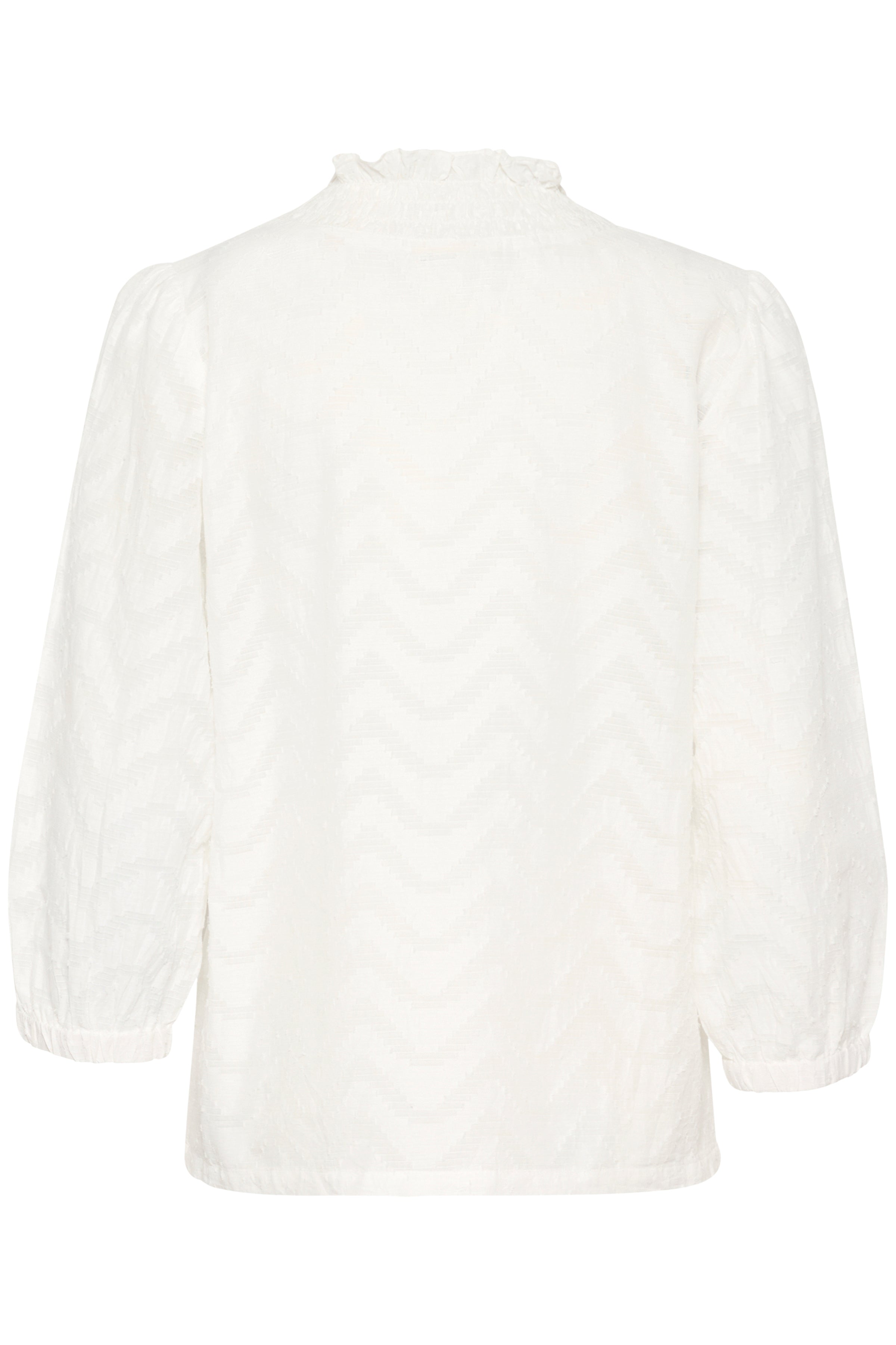 Kaffe KAvictoria blouse chalk - Online - Mode