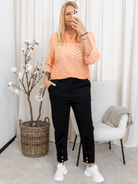 Kaffe KAvictoria blouse peach nectar - Online - Mode