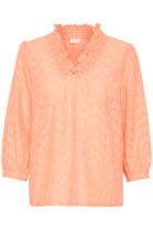 Kaffe KAvictoria blouse peach nectar - Online - Mode