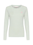 Kaffe Liddy t - shirt chalk/granite green - Online - Mode