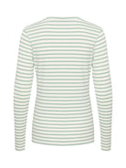 Kaffe Liddy t - shirt chalk/granite green - Online - Mode