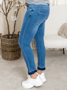 Kasalina jeans 7/8 blue denim - Online - Mode