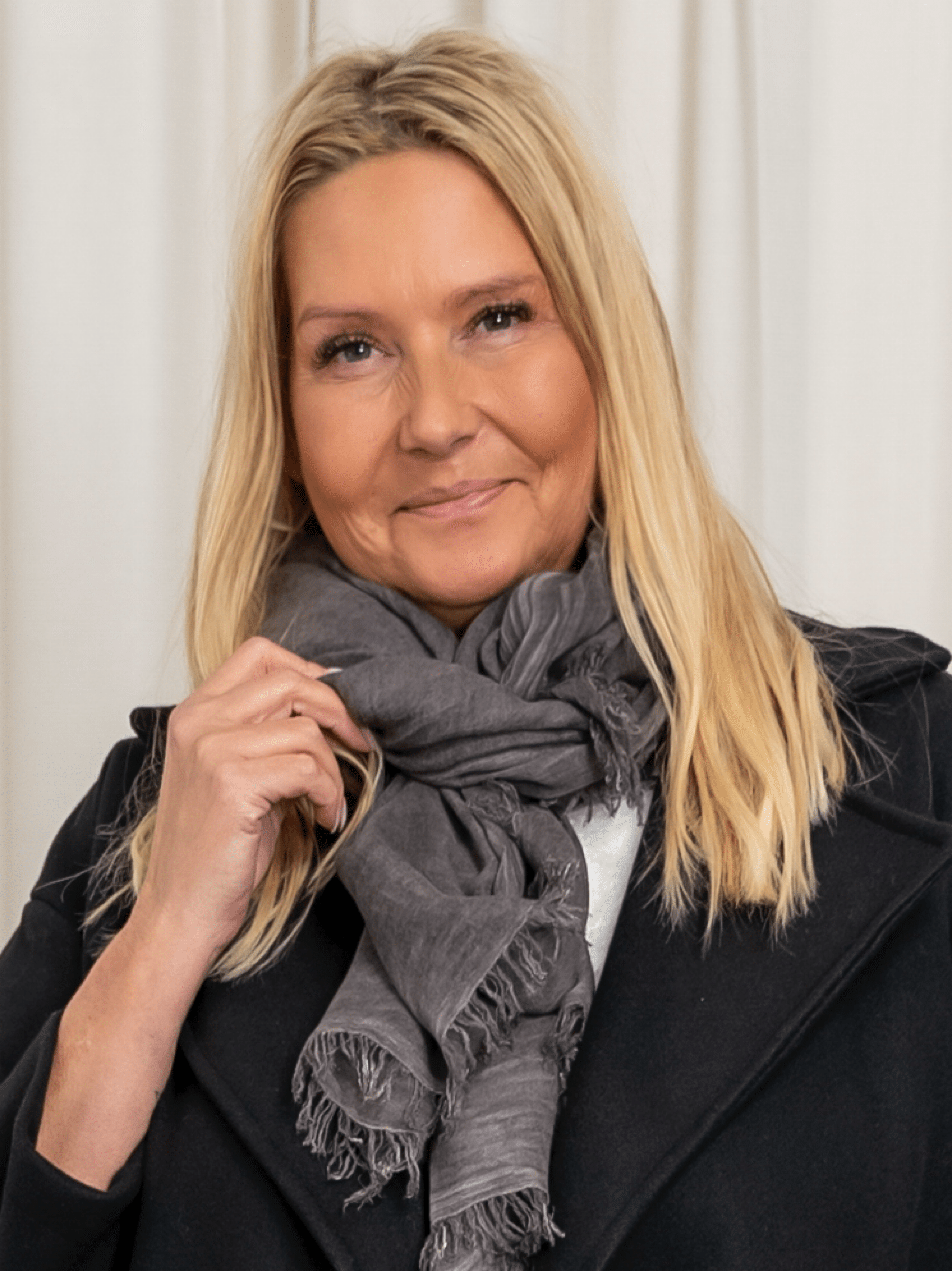 Larissa scarf coffee - Online - Mode