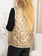 Leo dream vest beige/gold - Online - Mode