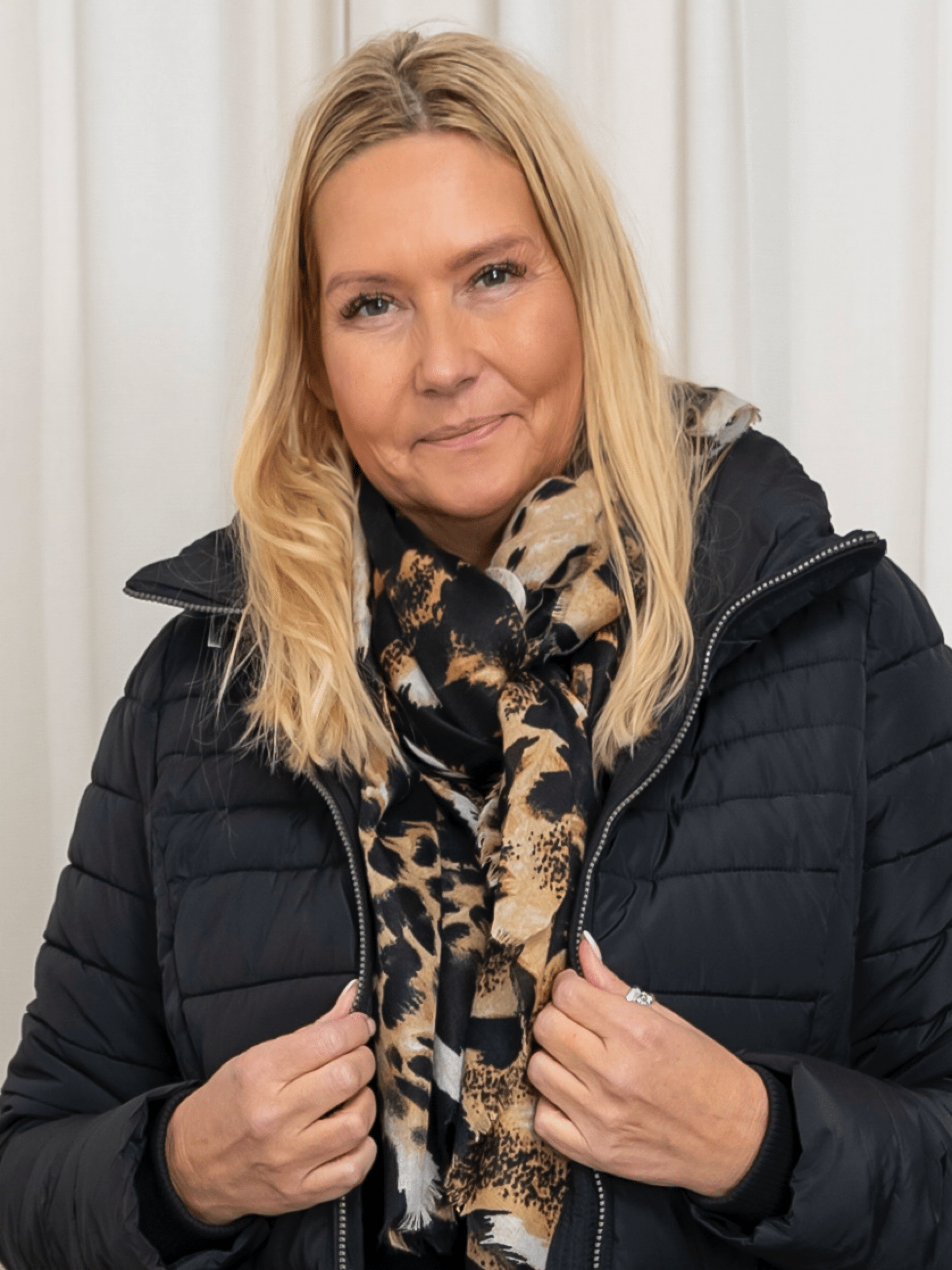 Leopard luxe scarf camel - Online - Mode