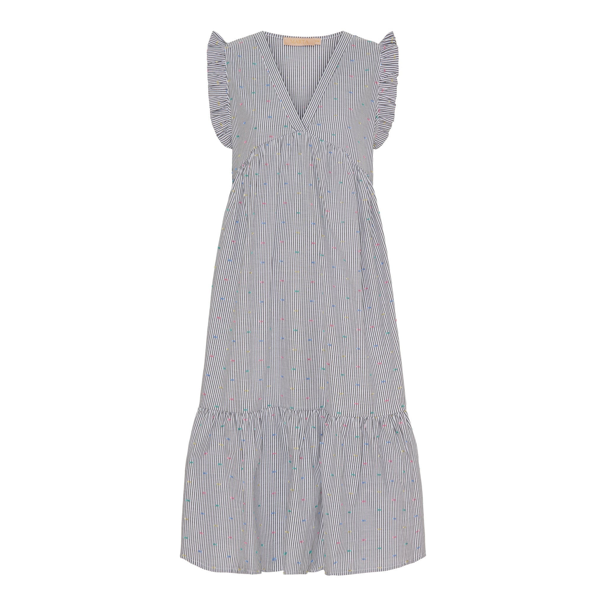 LEV UGE 32/33 Marta du Chateau Elma dress black print 2 - Online - Mode