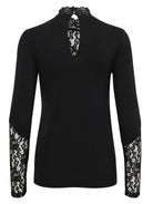 LEV UGE 40 Culture CUpoppy lace bluse black - Online - Mode