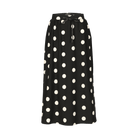 Liberté Alma loose skirt black big dot - Online-Mode