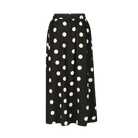Liberté Alma loose skirt black big dot - Online-Mode