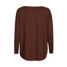 Liberté Alma LS top brown black heart - Online-Mode