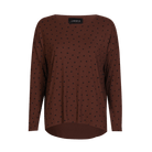 Liberté Alma LS top brown black heart - Online-Mode