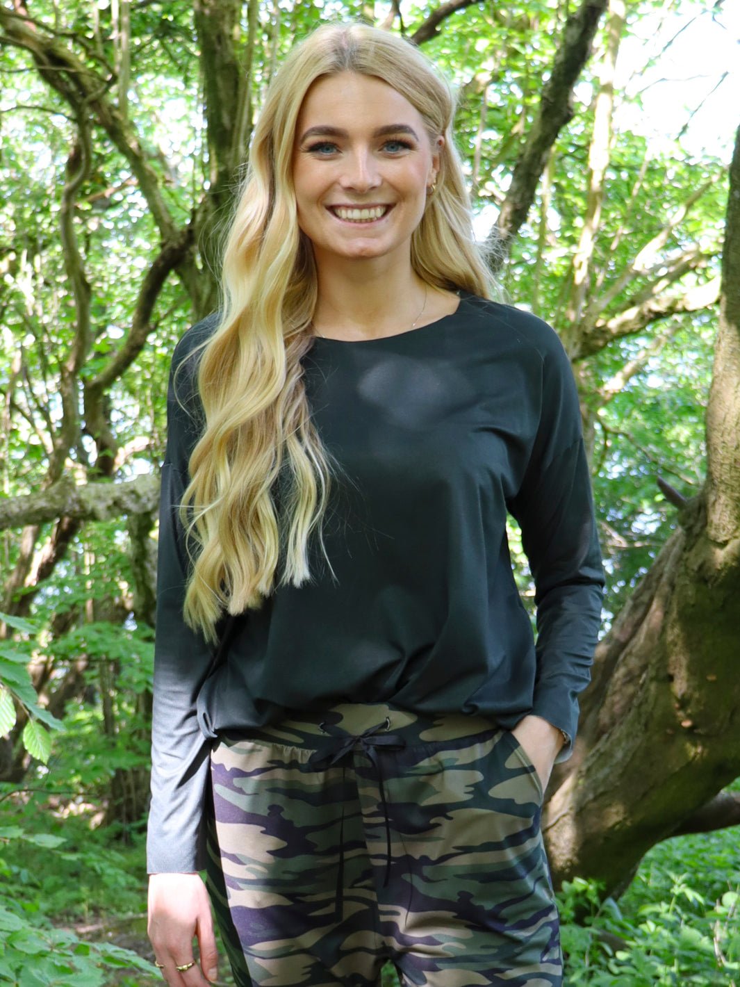 Liberté Alma LS top dusty camo army - Online - Mode
