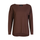 Liberté Alma LS top fleece brown - Online-Mode