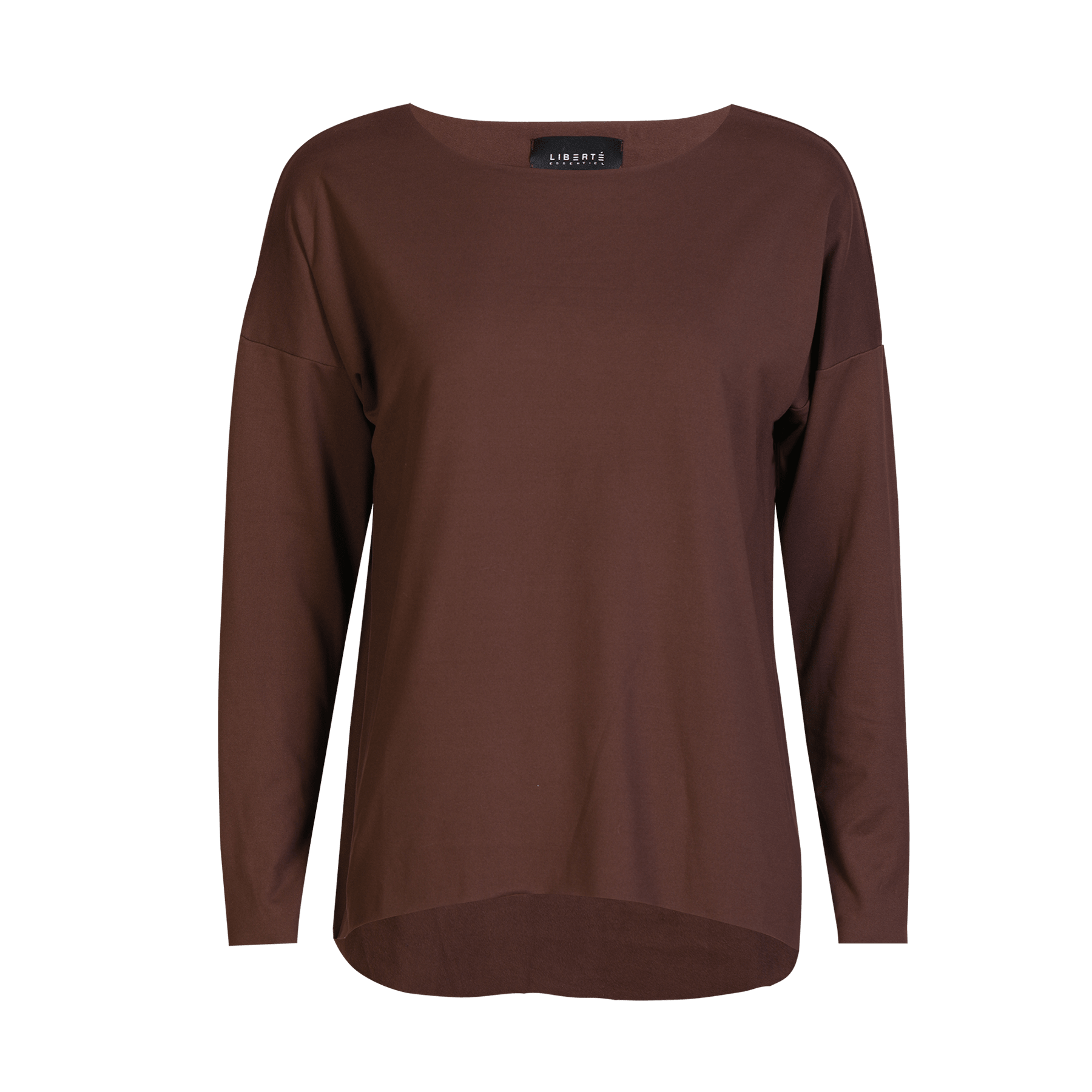 Liberté Alma LS top fleece brown - Online-Mode