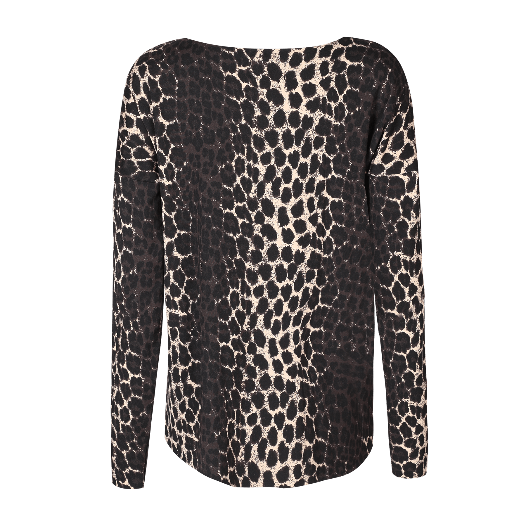 Liberté Alma LS top fleece dark brown lux leo - Online - Mode