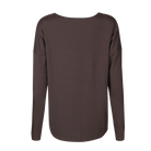 Liberté Alma LS top fleece dark chokolate - Online - Mode