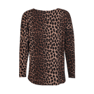 Liberté Alma LS top fleece leo brown - Online-Mode