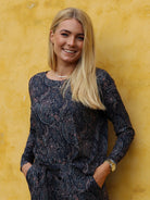 Liberté Alma LS top night sky paisley - Online-Mode