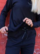 Liberté Alma pants fleece black - Online-Mode