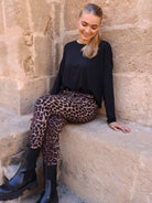 Liberté Alma pants fleece leo brown - Online-Mode