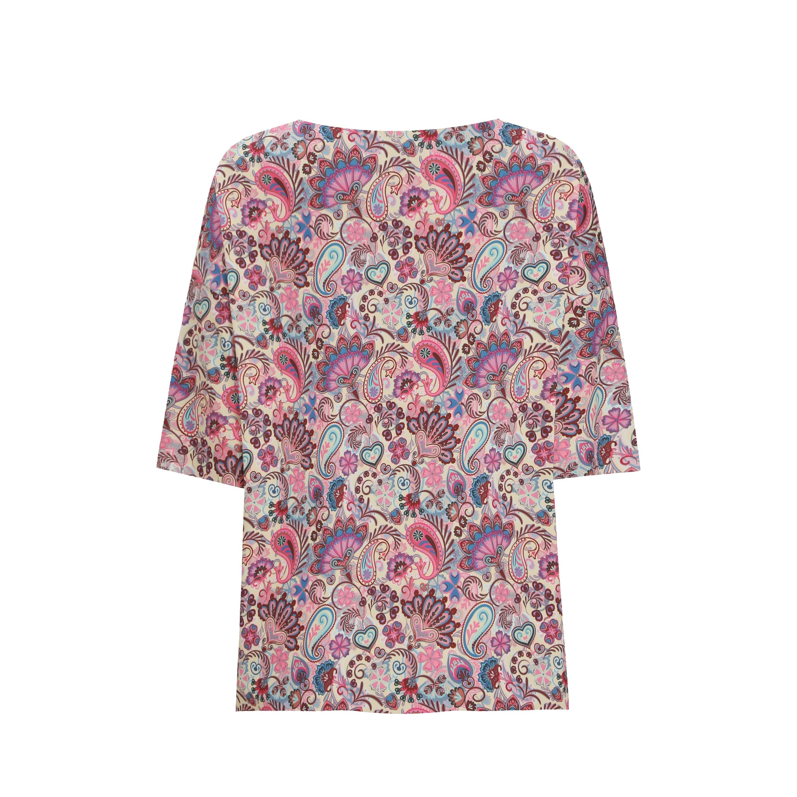 Liberté Alma t-shirt pink paisley - Online-Mode