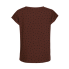 Liberté Alma U t-shirt brown black heart - Online-Mode